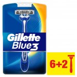 Gillette Blue3 8 ks recenze, cena, návod