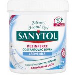 Sanytol dezinfekce odstraňovač skvrn zářivě bílá 450 g recenze, cena, návod
